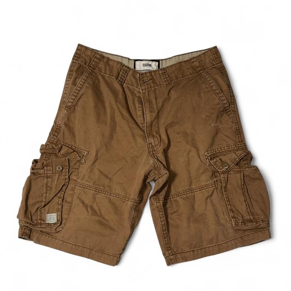 Vintage Style Signature By Levi’s Strauss & Co Cargo Shorts Brown Men’s Size W34